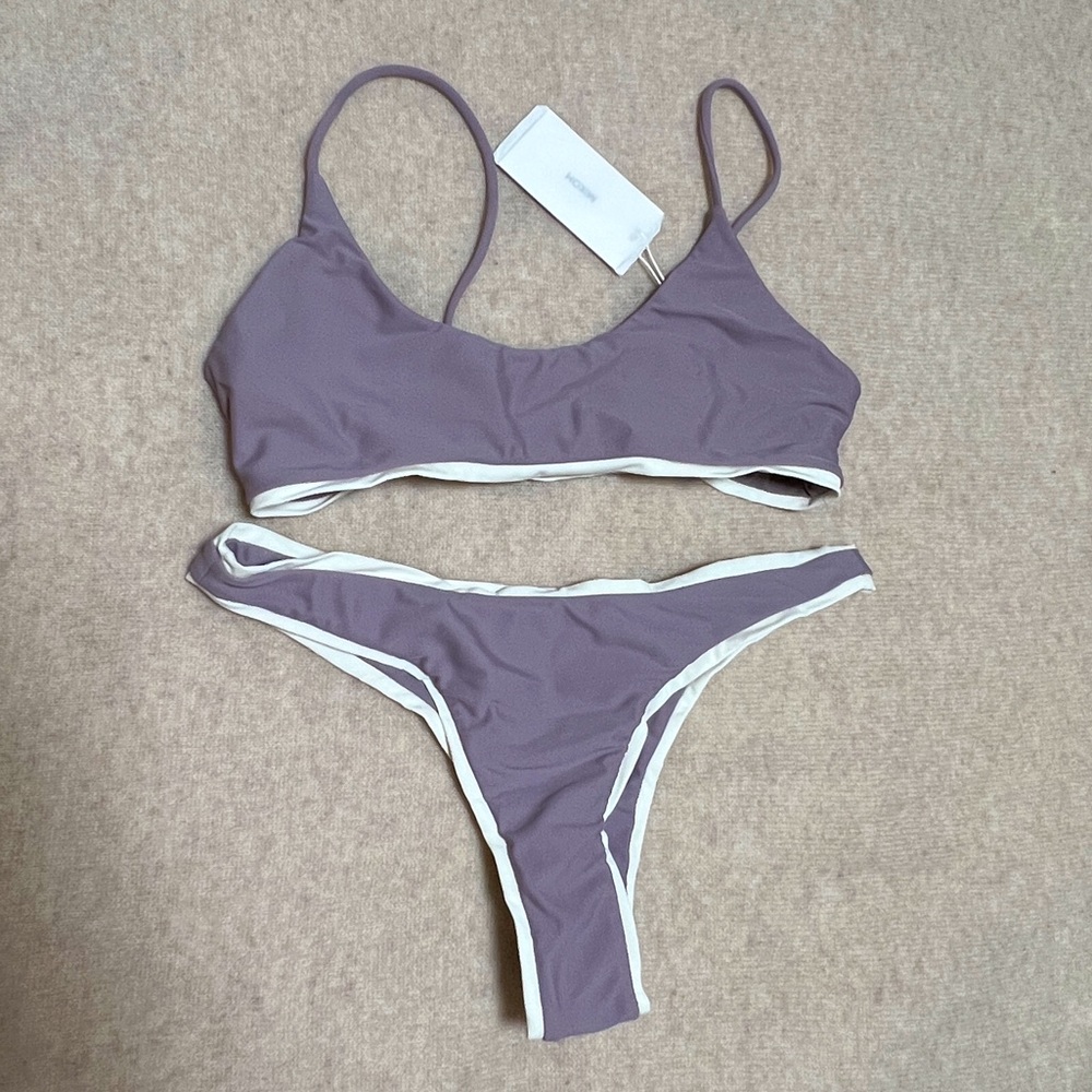 MIKOH lavender bikini XL/XL